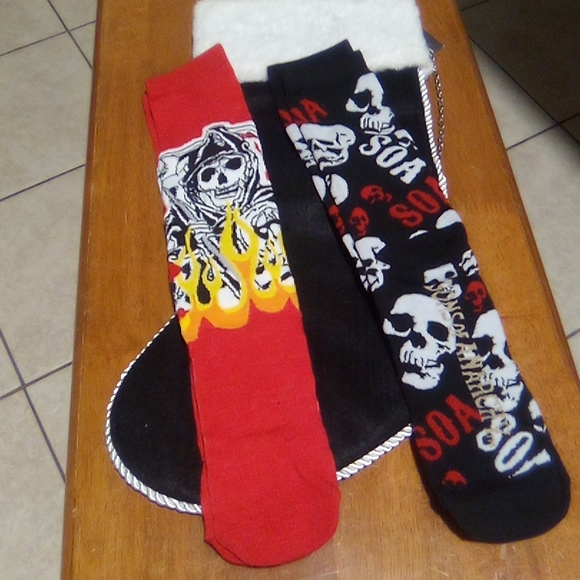 SOA Ltd Edition Kurt Adler Official Christmas Stocking NWT - Picture 6 of 12